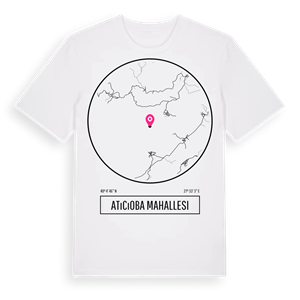 Atıcıoba Mahallesi t-shirt – ekologisk bomull t-shirt från Pinshirt