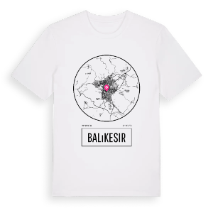 Balıkesir t-shirt – ekologisk bomull t-shirt från Pinshirt