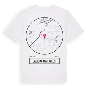 Çalıoba Mahallesi t-shirt – ekologisk bomull t-shirt från Pinshirt