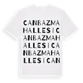 Canbaz Mahallesi ordlek t-shirt