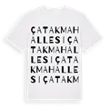 Çatak Mahallesi ordlek t-shirt