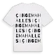 Çinge Mahallesi ordlek t-shirt