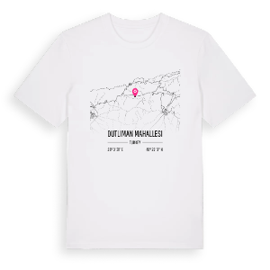 Dutliman Mahallesi karta t-shirt – ekologisk bomull t-shirt från Pinshirt