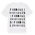 Fındıklı Mahallesi ordlek t-shirt