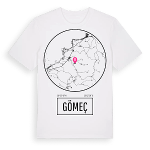 Gömeç t-shirt – ekologisk bomull t-shirt från Pinshirt