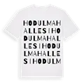 Hodul Mahallesi ordlek t-shirt