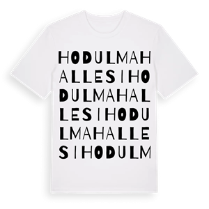 Hodul Mahallesi ordlek t-shirt – ekologisk bomull t-shirt från Pinshirt