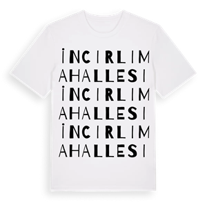 İncirli Mahallesi ordlek t-shirt – ekologisk bomull t-shirt från Pinshirt