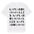 Kaplanoba Mahallesi ordlek t-shirt