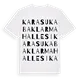 Karasu Kabaklar Mahallesi ordlek t-shirt