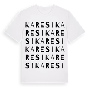 Karesi ordlek t-shirt – ekologisk bomull t-shirt från Pinshirt