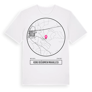 Koru Değirmen Mahallesi t-shirt – ekologisk bomull t-shirt från Pinshirt