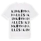 Kumköy Mahallesi ordlek t-shirt