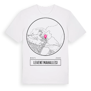 Levent Mahallesi t-shirt – ekologisk bomull t-shirt från Pinshirt