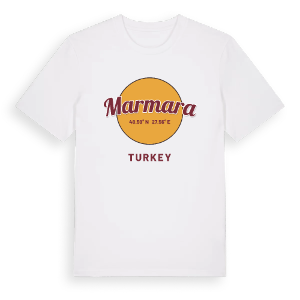 Marmara cirkel t-shirt – ekologisk bomull t-shirt från Pinshirt
