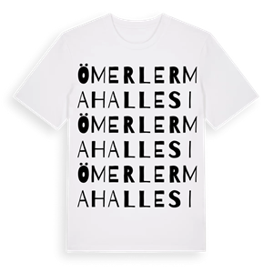 Ömerler Mahallesi ordlek t-shirt – ekologisk bomull t-shirt från Pinshirt