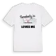 Någon i Paşabayır Mahallesi älskar mig t-shirt