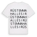 Rüstem Mahallesi ordlek t-shirt