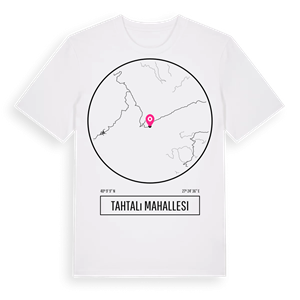 Tahtalı Mahallesi t-shirt – ekologisk bomull t-shirt från Pinshirt