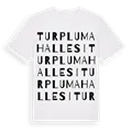 Turplu Mahallesi ordlek t-shirt