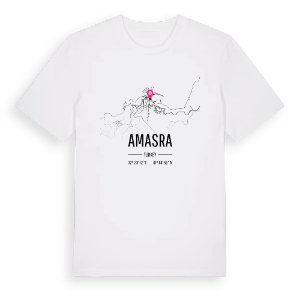 Amasra karta t-shirt – ekologisk bomull t-shirt från Pinshirt