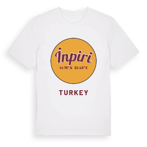 İnpiri cirkel t-shirt – ekologisk bomull t-shirt från Pinshirt