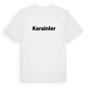 Karainler fetstil t-shirt – ekologisk bomull t-shirt från Pinshirt