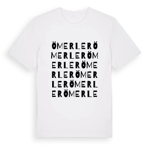 Ömerler ordlek t-shirt – ekologisk bomull t-shirt från Pinshirt