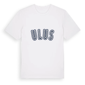 Ulus college t-shirt – ekologisk bomull t-shirt från Pinshirt