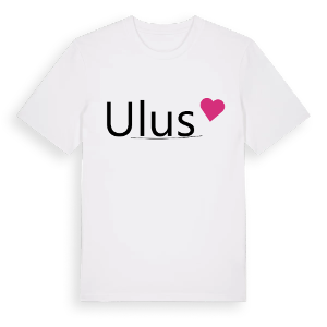 Ulus hjärta t-shirt – ekologisk bomull t-shirt från Pinshirt