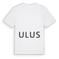 Jag älskar Ulus t-shirt stort tryck