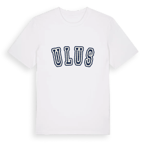 Ulus college t-shirt – ekologisk bomull t-shirt från Pinshirt