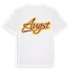 Augst baseball t-shirt