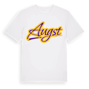 Augst baseball t-shirt – ekologisk bomull t-shirt från Pinshirt