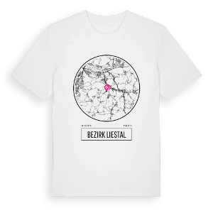 Bezirk Liestal t-shirt – ekologisk bomull t-shirt från Pinshirt