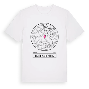 Bezirk Waldenburg t-shirt – ekologisk bomull t-shirt från Pinshirt
