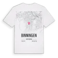 Binningen karta t-shirt