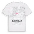 Bottmingen karta t-shirt