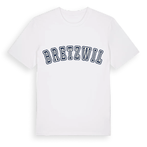 Bretzwil college t-shirt – ekologisk bomull t-shirt från Pinshirt