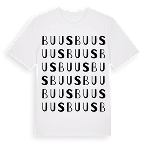 Buus ordlek t-shirt – ekologisk bomull t-shirt från Pinshirt