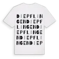 Diepflingen ordlek t-shirt
