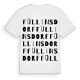 Füllinsdorf ordlek t-shirt