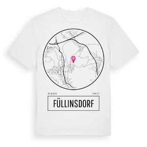 Füllinsdorf t-shirt – ekologisk bomull t-shirt från Pinshirt