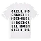 Grellingen ordlek t-shirt