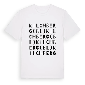 Kilchberg (BL) ordlek t-shirt – ekologisk bomull t-shirt från Pinshirt