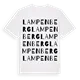 Lampenberg ordlek t-shirt