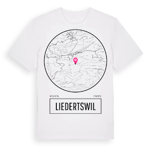 Liedertswil t-shirt – ekologisk bomull t-shirt från Pinshirt