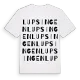 Lupsingen ordlek t-shirt