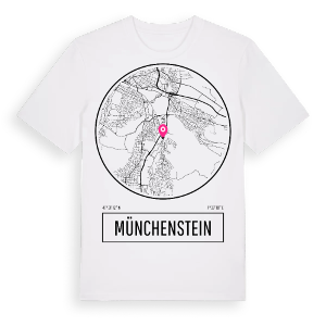 Münchenstein t-shirt – ekologisk bomull t-shirt från Pinshirt