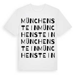 Münchenstein ordlek t-shirt – ekologisk bomull t-shirt från Pinshirt